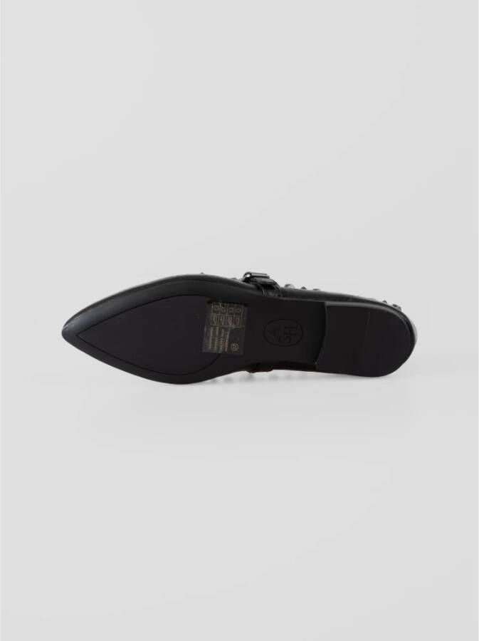 Ash Studded Leren Mary Janes Black Dames