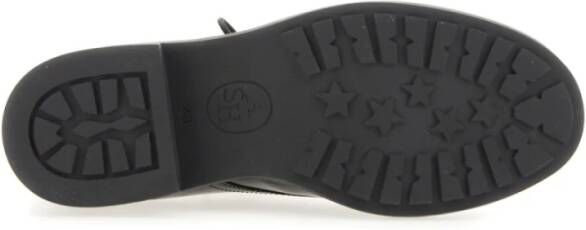 Ash Studded Leren Veterschoenen Black Dames