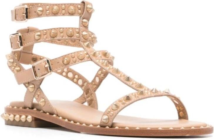 Ash Studded Pink Sandals Pink Dames