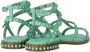 Ash Studded Strap Sandalen Green Dames - Thumbnail 2