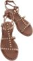 Ash Studded Suede Sandalen Brown Dames - Thumbnail 3