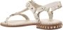 Ash Studded Witte Platte Sandalen White Dames - Thumbnail 3