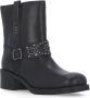 Ash Studded Zwarte Leren Enkellaarzen Black Dames - Thumbnail 3