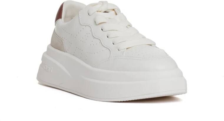 Ash Witte en Leren Modieuze Sneakers White Dames