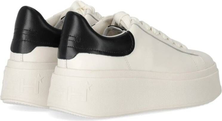 Ash Witte en Zwarte Moby Sneaker White Dames