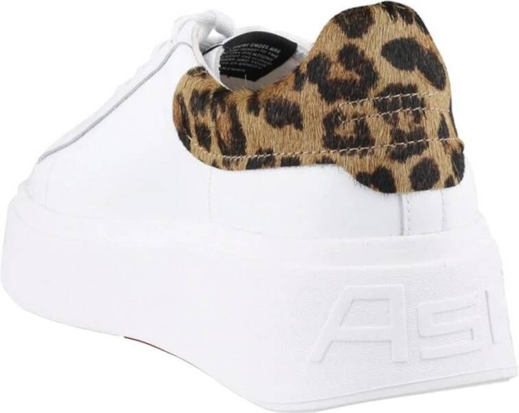 Ash Witte Impuls Leren Sneakers White Dames