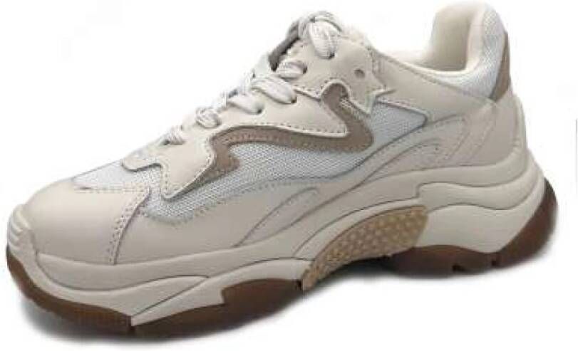 Ash Witte Leren Sneaker Addict White Dames