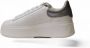 Ash Witte Leren Sneakers met Rubberen Zool White Dames - Thumbnail 3