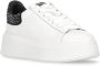 Ash Witte Leren Stoffen Sneakers Rubberen Zool White Dames - Thumbnail 6