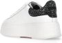 Ash Witte Leren Stoffen Sneakers Rubberen Zool White Dames - Thumbnail 7