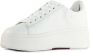 Ash Witte Leren Sneakers met Studs White Dames - Thumbnail 4