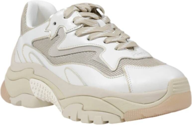 Ash Witte Leren Sneakers White Dames