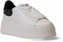 Ash Witte Leren Stoffen Sneakers Rubberen Zool White Dames - Thumbnail 11