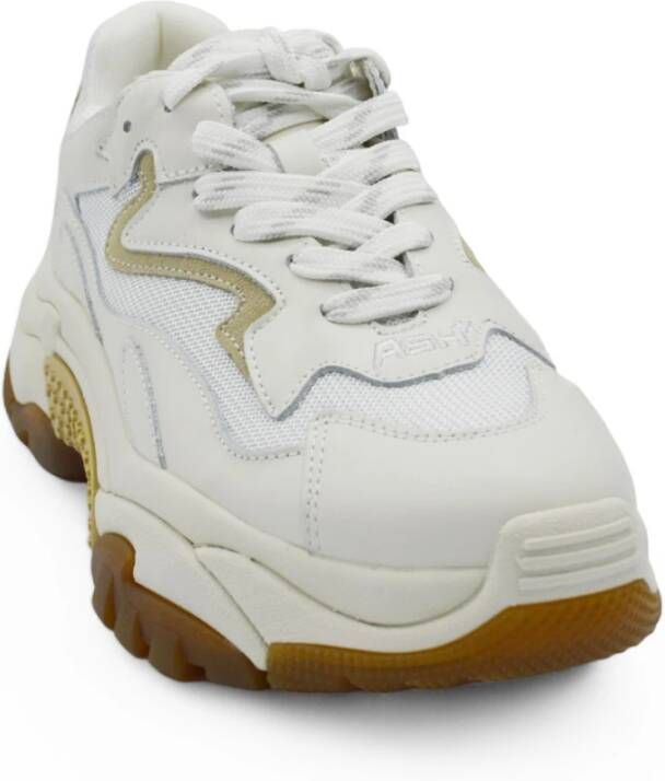 Ash Witte Sneakers Addict Hoge Hakken White Dames