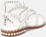 Ash Witte Steenversierde Gladiator Sandalen White Dames - Thumbnail 4