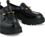 Ash Zwarte Leren Jack Combo Loafer Black Dames - Thumbnail 3