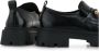 Ash Zwarte Leren Jack Combo Loafer Black Dames - Thumbnail 7