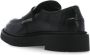 Ash Zwarte geborsteld leren loafer met lug zool Black Dames - Thumbnail 11