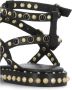 Ash Zwarte Leren Sandalen met Studs Black Dames - Thumbnail 10