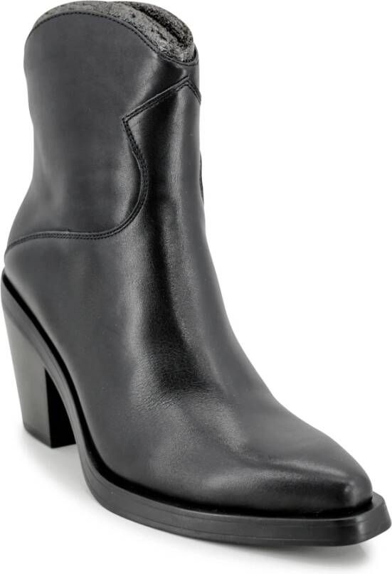 Ash Zwarte platte schoenen Black Dames