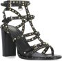 Ash Zwarte sandalen met hak en studs Black Dames - Thumbnail 3