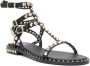 Ash Zwarte Studded Cage Sandalen Black Dames - Thumbnail 2