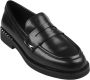 Ash Zwarte Studs Loafers Rubberen Zool Black Dames - Thumbnail 2