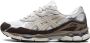 ASICS Platte Witte Sneaker Gel-Nyc White Heren - Thumbnail 5