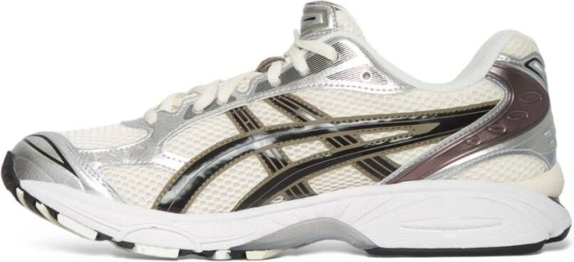 ASICS Crème Zwarte Sneakers Gel Kayano 14 Multicolor Heren