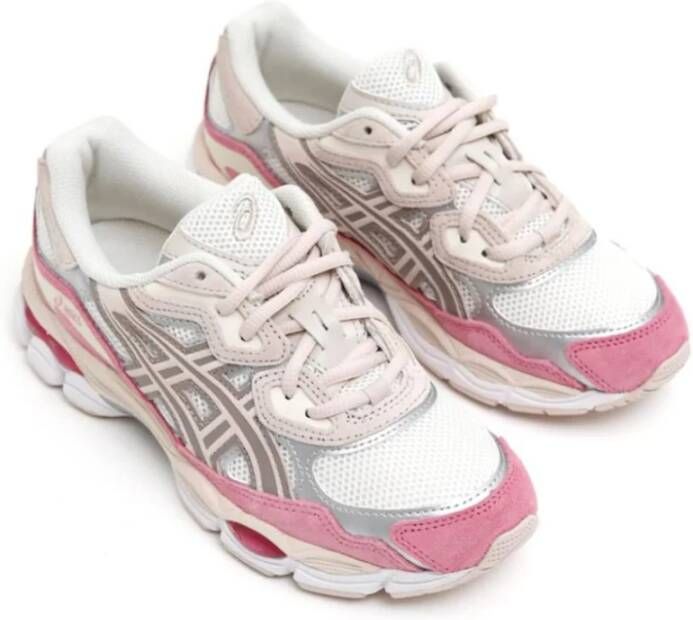 ASICS GEL NYC Cream Mineral Beige Sneakers Pink Dames