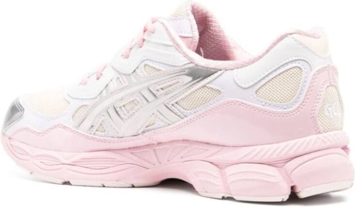 ASICS Gel-Nyc Pink Cream Silver Schoen Pink Dames