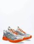 ASICS Lava Orange Jasper Green Hardloopschoenen Multicolor Heren - Thumbnail 3