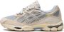 ASICS Grijze Dolfijn Sneakers Mesh Synthetisch Leer Gray Heren - Thumbnail 9