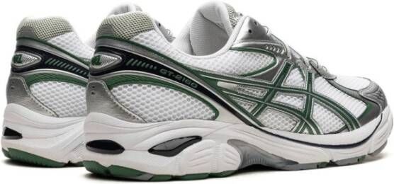 ASICS Groene Shamrock Mesh Sneakers White Heren