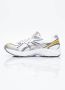 ASICS Witte Mesh Sneakers met Leren Details White - Thumbnail 4