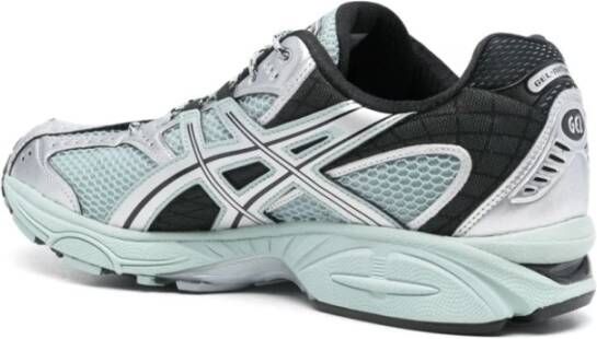 ASICS Heldere Blauwe Sneakers Mesh Ontwerp Multicolor Heren