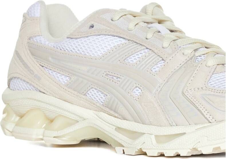 ASICS Mesh Panelled Sneakers White Dames