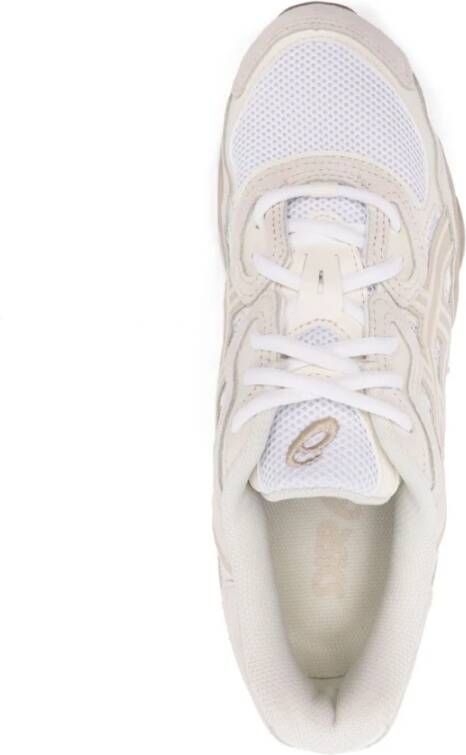 ASICS Mesh Patch Sneakers Beige Wit Beige Heren