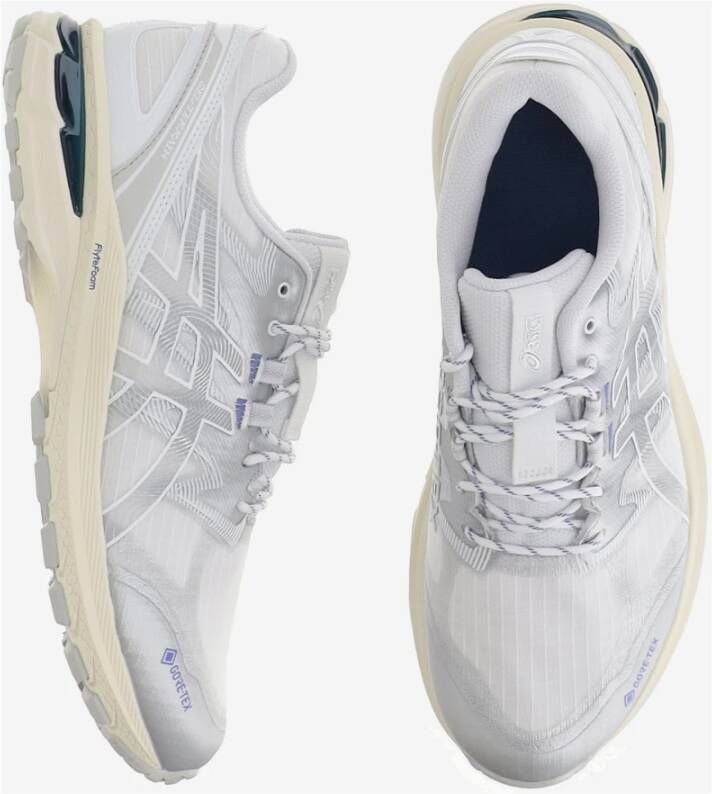 ASICS Mesh Sneakers met Rubberen Zool Gray Heren