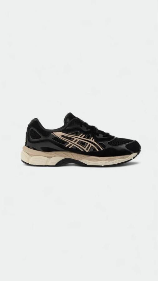 ASICS Moderne hardloopschoenen geïnspireerd op iconische ontwerpen Black Heren