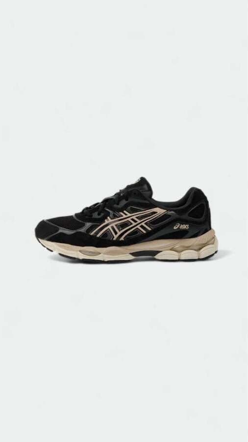 ASICS Moderne hardloopschoenen geïnspireerd op iconische ontwerpen Black Heren