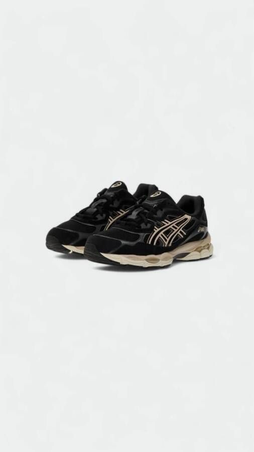 ASICS Moderne hardloopschoenen geïnspireerd op iconische ontwerpen Black Heren