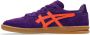 ASICS Paarse platte schoenen met leren bovenwerk Purple Heren - Thumbnail 2