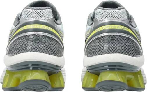 ASICS Retro Stijl Sneakers met Moderne Technologie Gray Heren