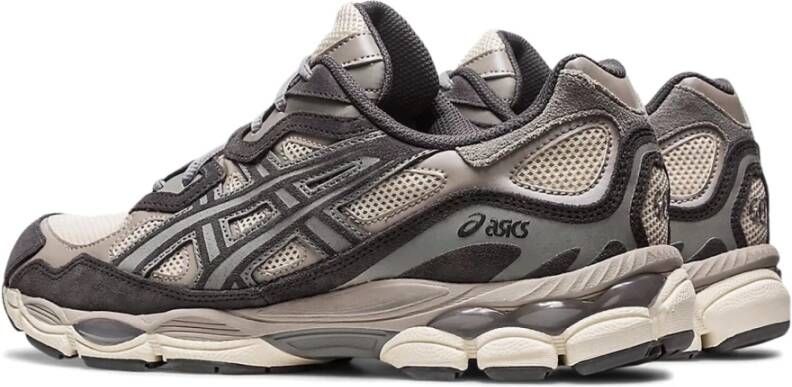 ASICS Gel-NYC Oatmeal Obsidian Grey Sneakers Bruin Heren