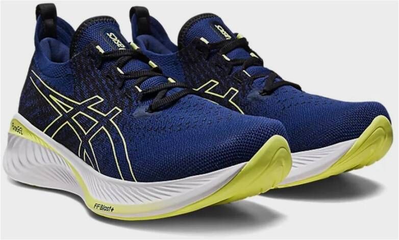 Asics sneakers heren discount blauw