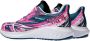 Asics gel noosa tri 15 gs chk hardloopschoenen blauw roze - Thumbnail 5