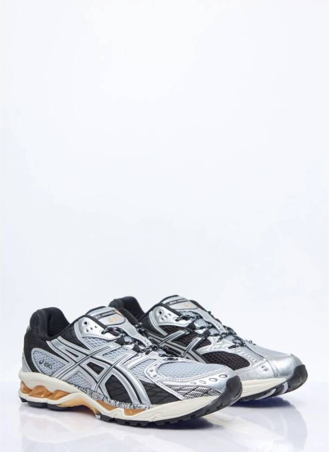 ASICS Sneakers met Mesh Panelen en Gel Technologie Gray Heren