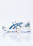 ASICS Witte Leren Sneakers met Yoke Design White - Thumbnail 7