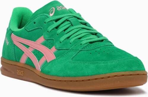 ASICS Sneakers van suède met geperforeerde neus Green Heren